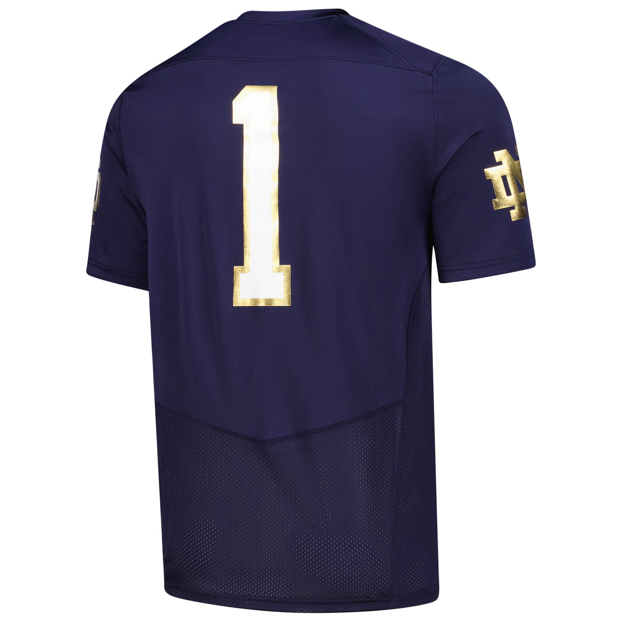 Men's Navy Notre Dame Fighting Irish Football Jersey