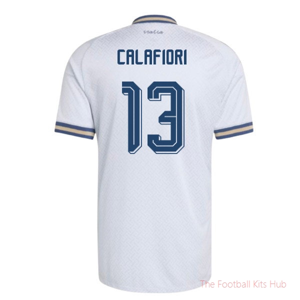 2026-2027 Italy Authentic Away Shirt (Calafiori 13)