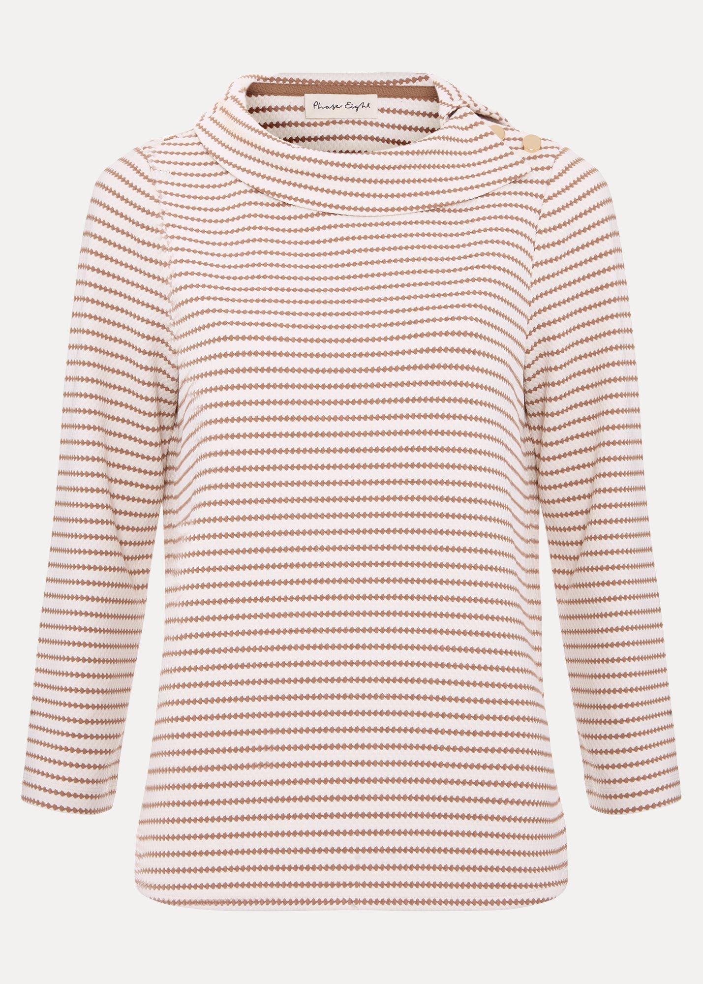 Remy Stripe Textured Top
