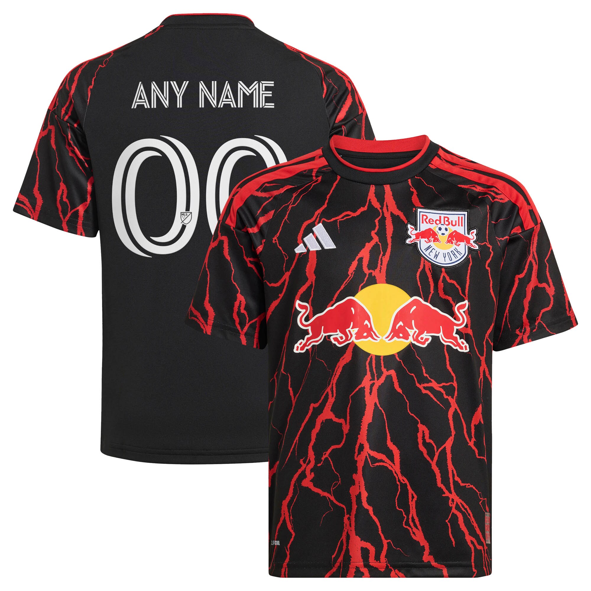 [JED] New York Red Bulls Youth 2026 The Rooted Kit Replica Custom Jersey - Black