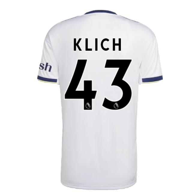 Elite Performance Fan Gear Leeds Leeds United Home Shirt Klich #43...