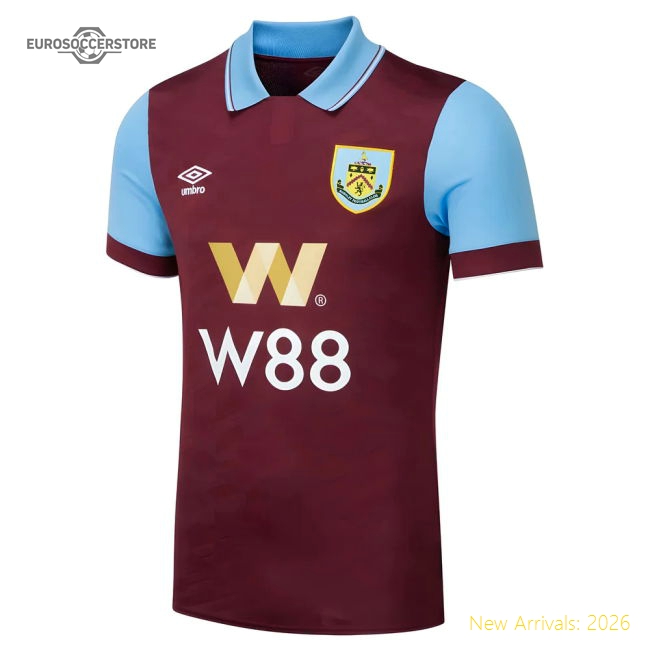 Authentic 2023-2024 Burnley Home Shirt - Premium Quality Baby