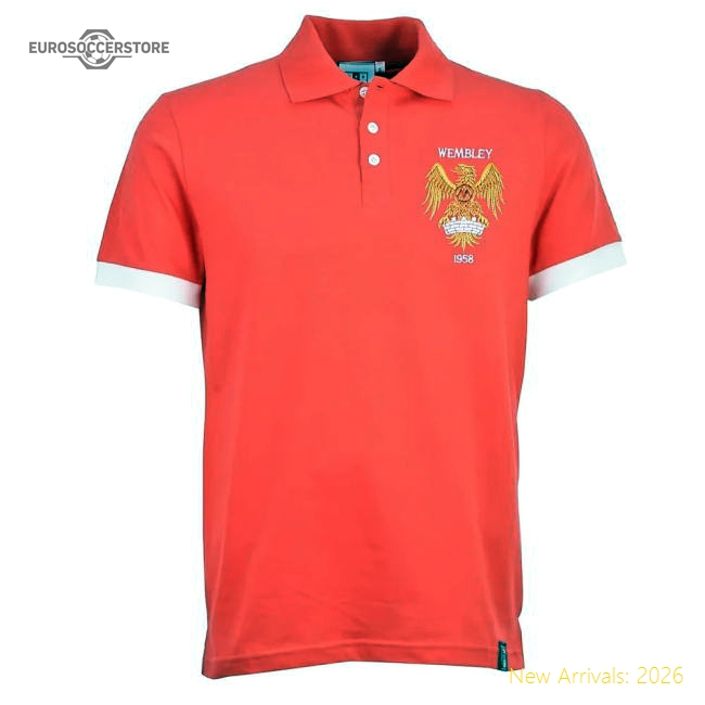 Stoke Red/White Polo