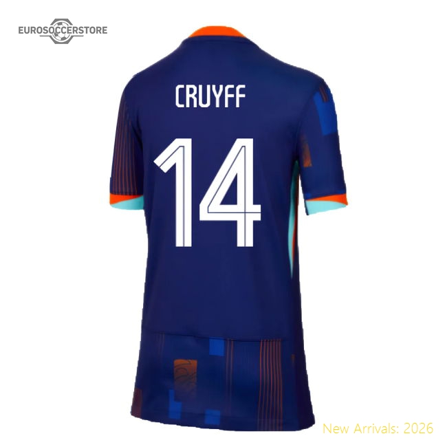 2024-2025 Netherlands Away Shirt (Kids) (Cruyff 14)