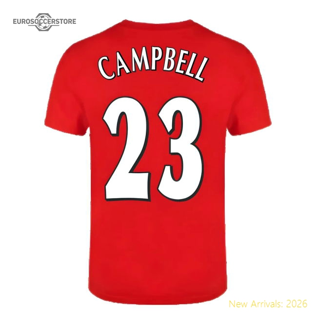 The Invincibles 49 Unbeaten Premium T-Shirt Red CAMPBELL 23