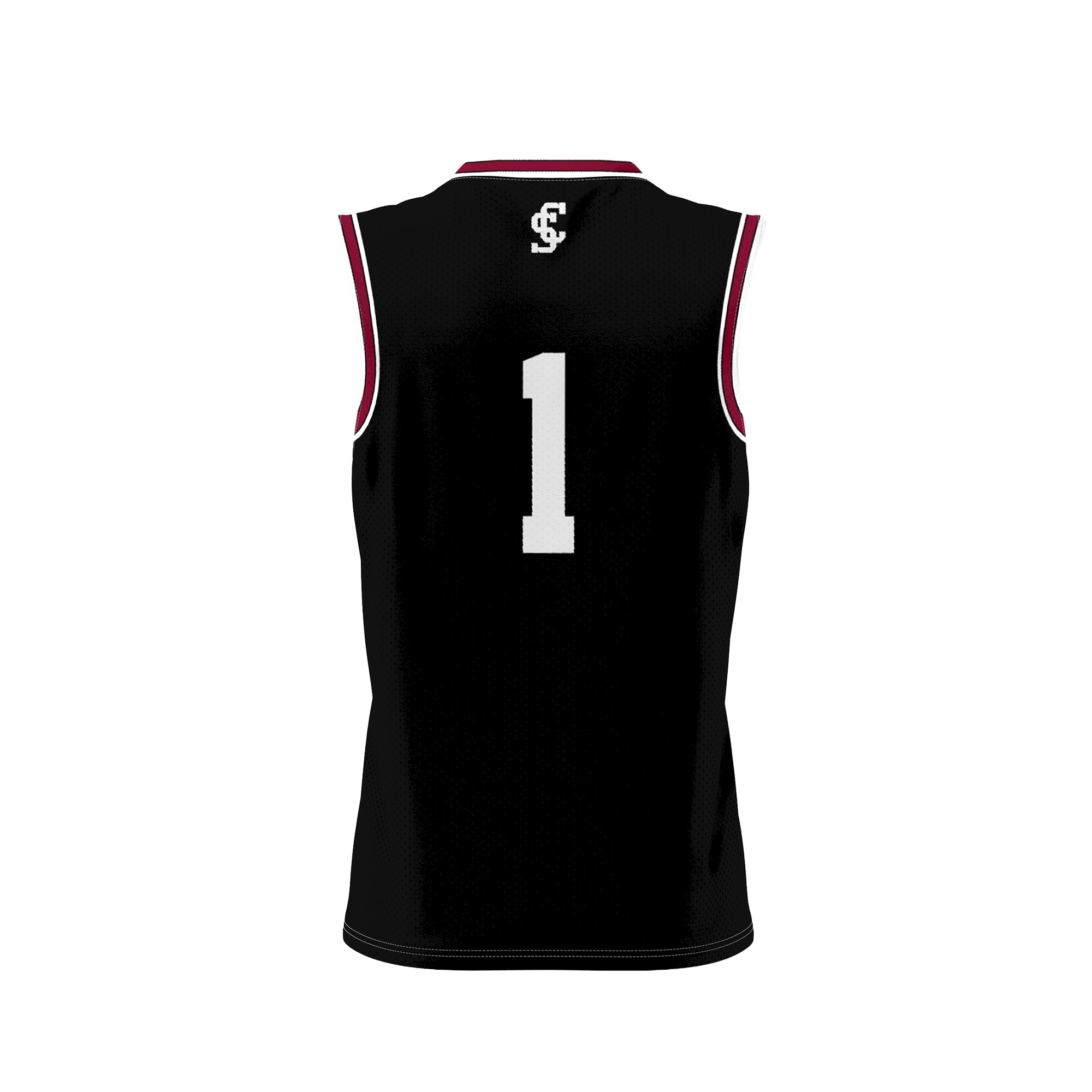 [NJP] Santa Clara Broncos GameDay Greats Youth Lightweight Collegiate Basketball Fashion Jersey - Black