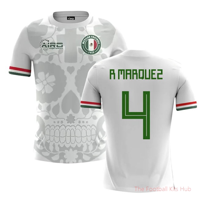 2025-2026 Mexico Away Concept Football Shirt (R.Marquez 4)
