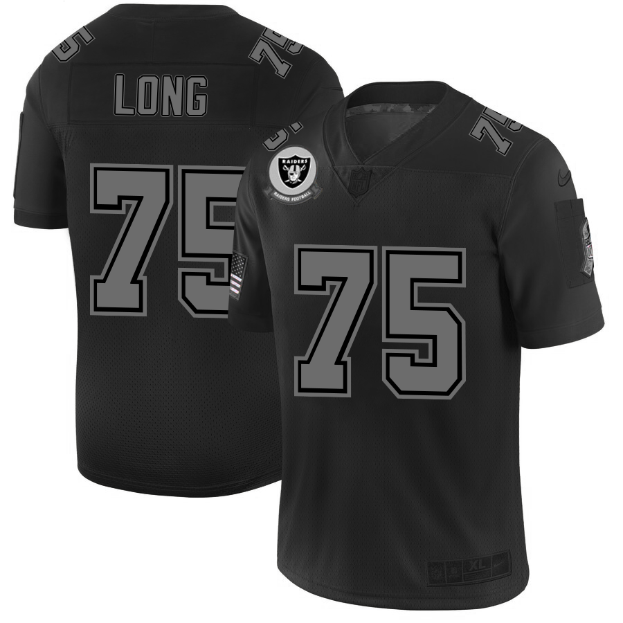 Official NFL Oakland Raiders #75 Howie Long Black Limited Jersey