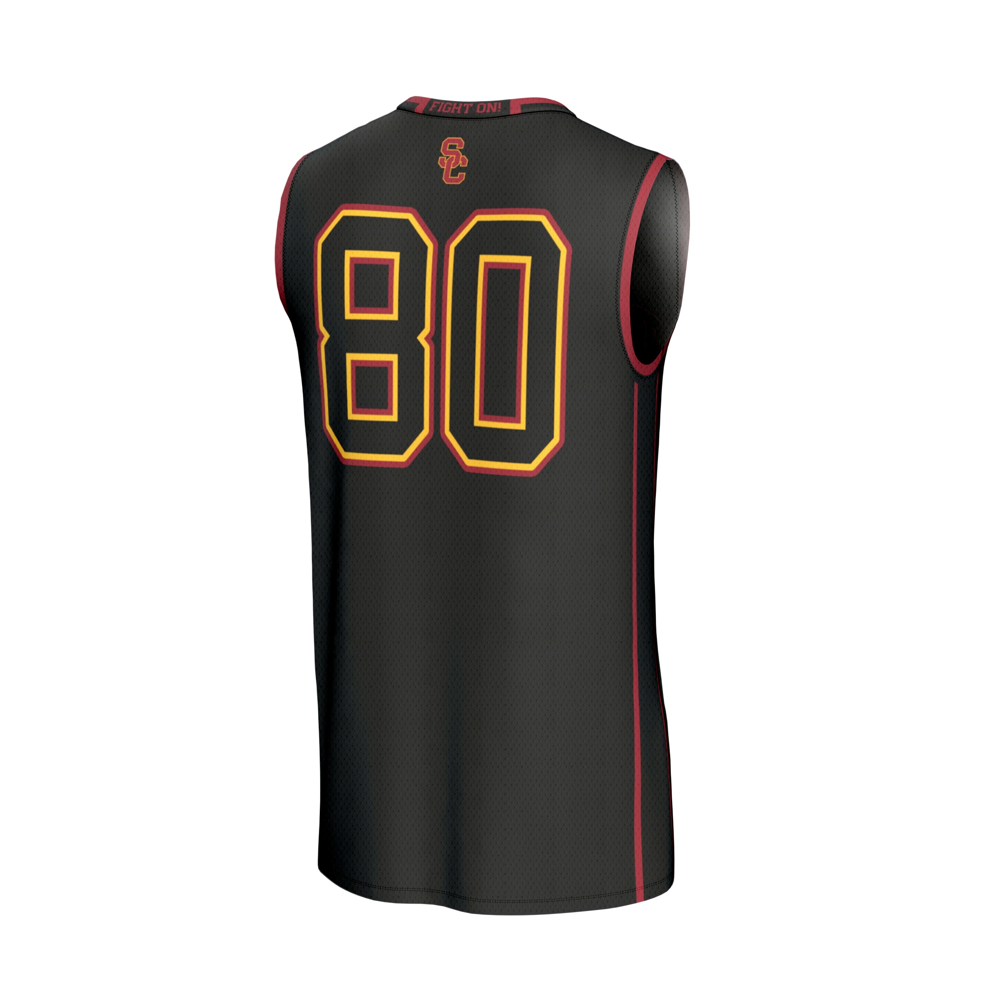 [NJP] USC Trojans GameDay Greats Youth Lightweight Basketball Fashion Jersey - Black