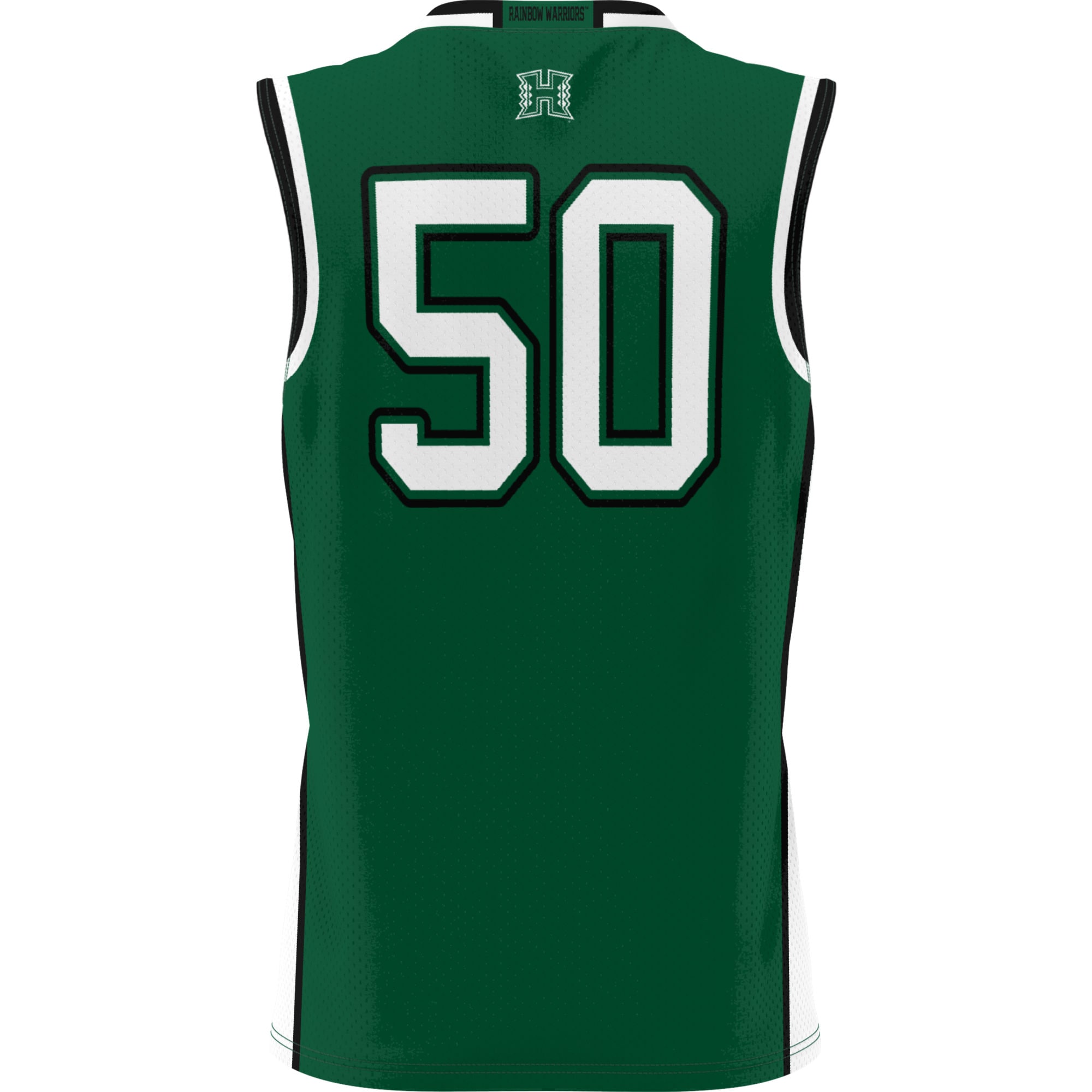 [NJP] Hawaii Rainbow Warriors GameDay Greats Unisex Lightweight Basketball Jersey - Green