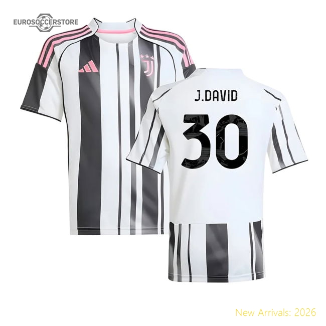 Non-toxic Football Team Kids J.david Jersey 2025-2026 Lightweight