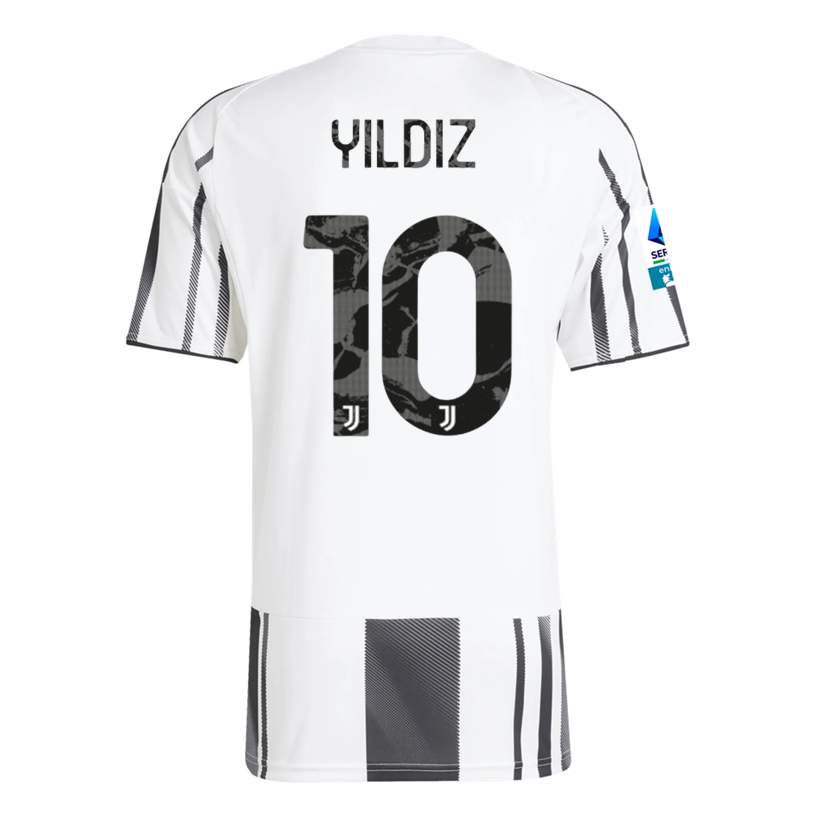 Juventus Yildiz 2025-2026 Ser Home Jersey – Authentic Shirt
