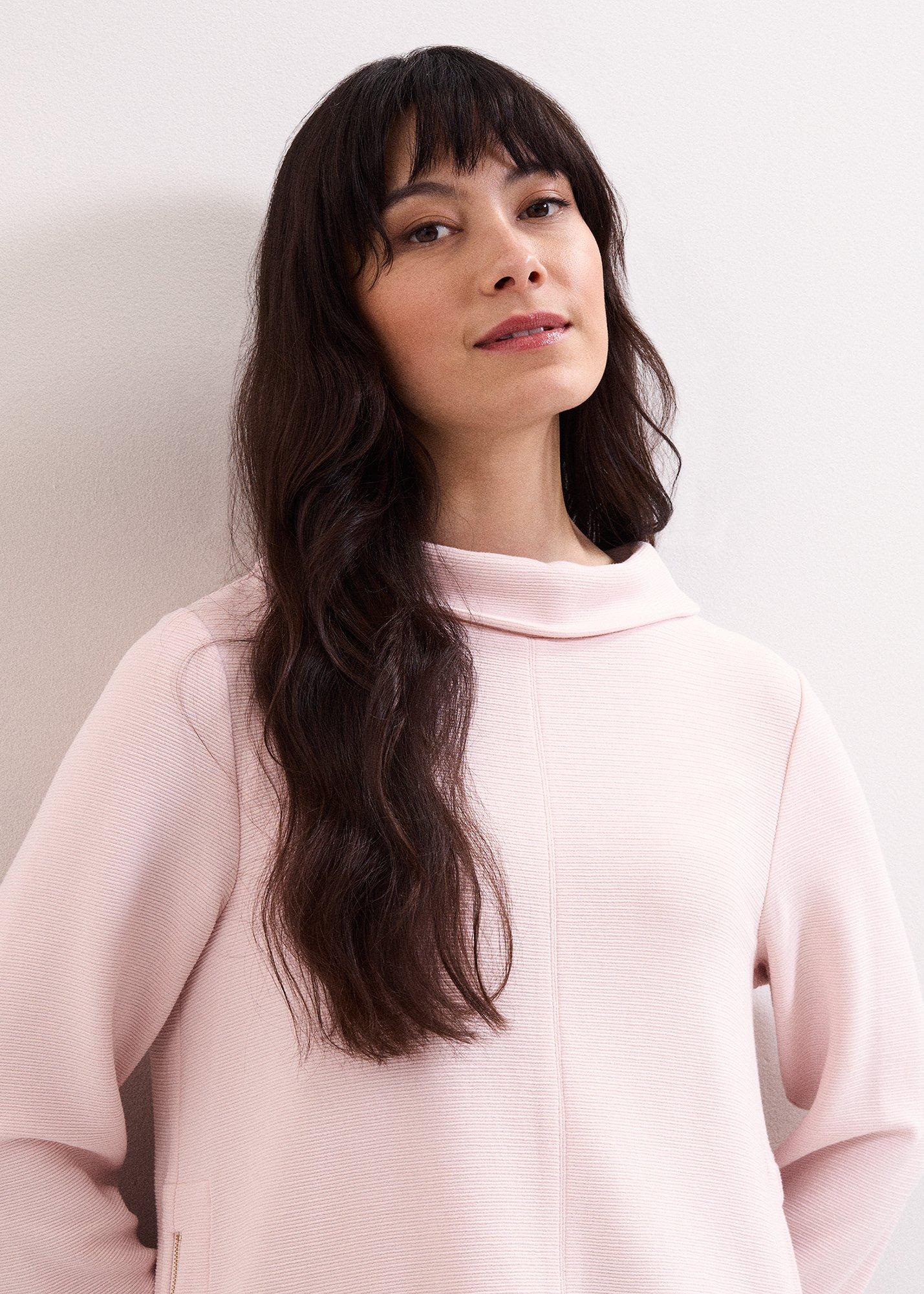 Solene Textured Long Sleeve Top