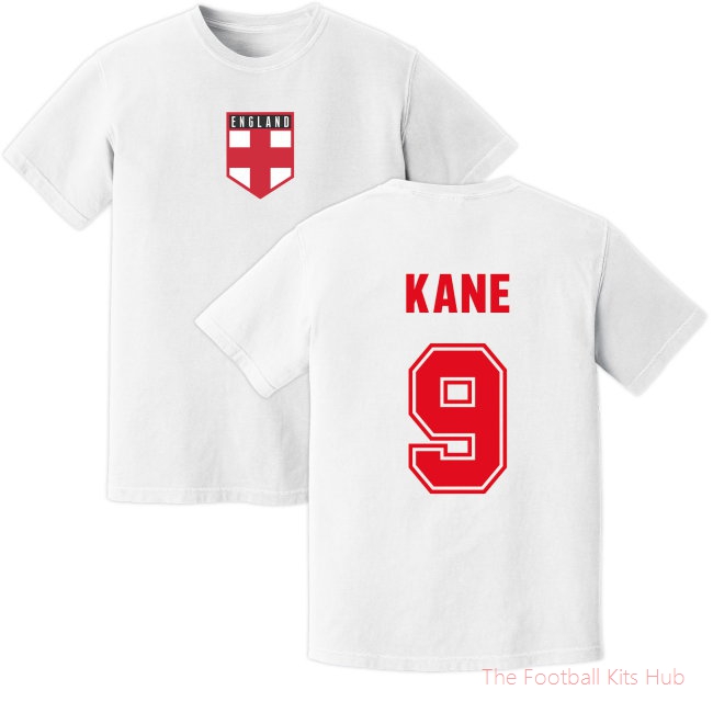 Men Kane England Training Jersey (White) UEFA Euro