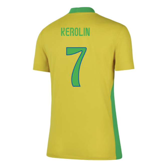 2025/26 Campaign Brazil NT Home Ladies (Kerolin 7)