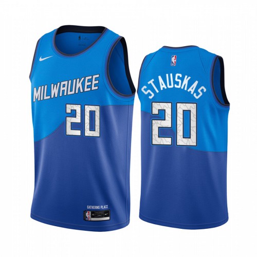 Nike Bucks Blue Milwaukee Bucks #20 Jersey - Economical Game Day Wear