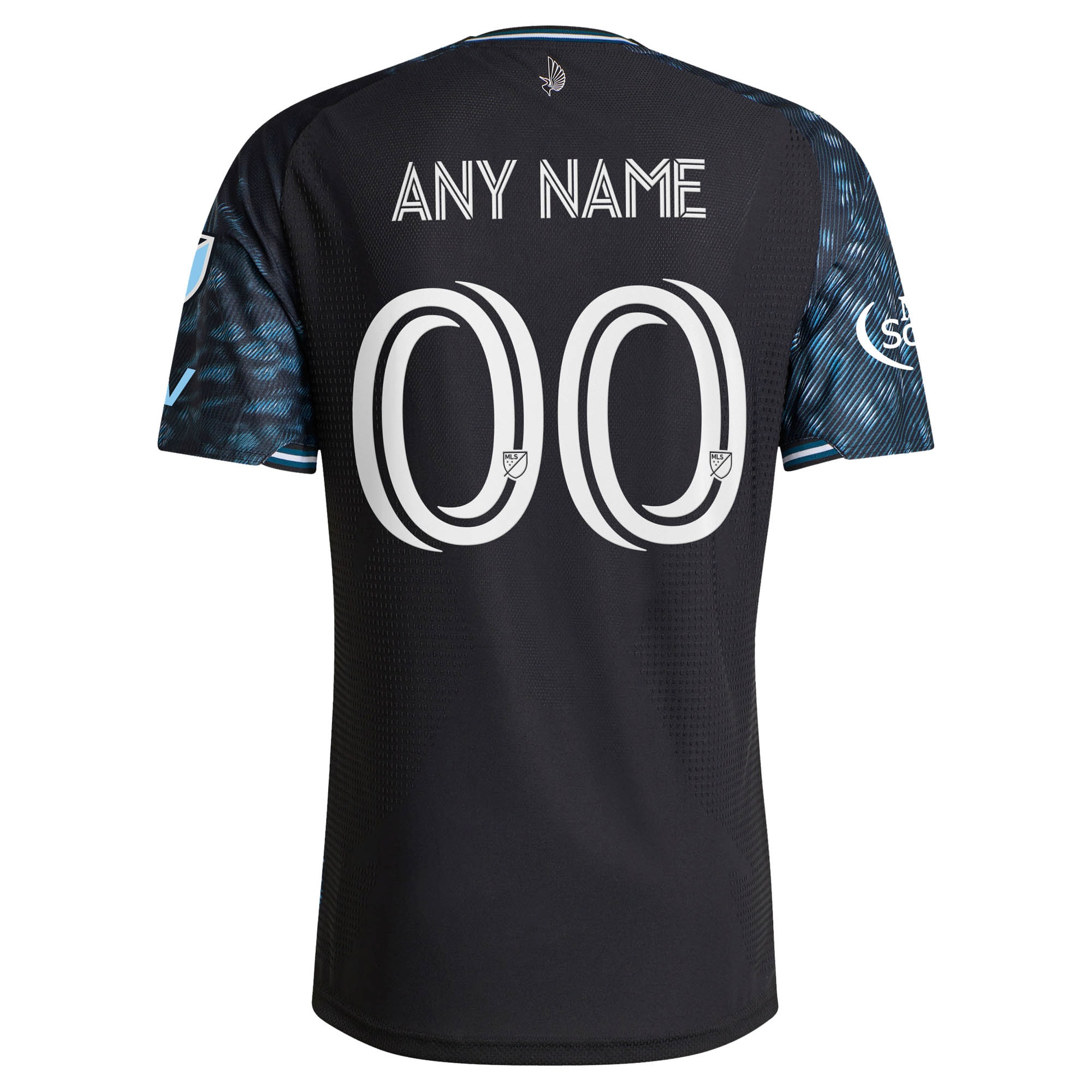 [JED] Minnesota United FC 2026 The Decade Kit On-Field Authentic Patch Custom Jersey - Black