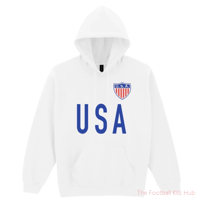 USA National Team Text Hoody (White)