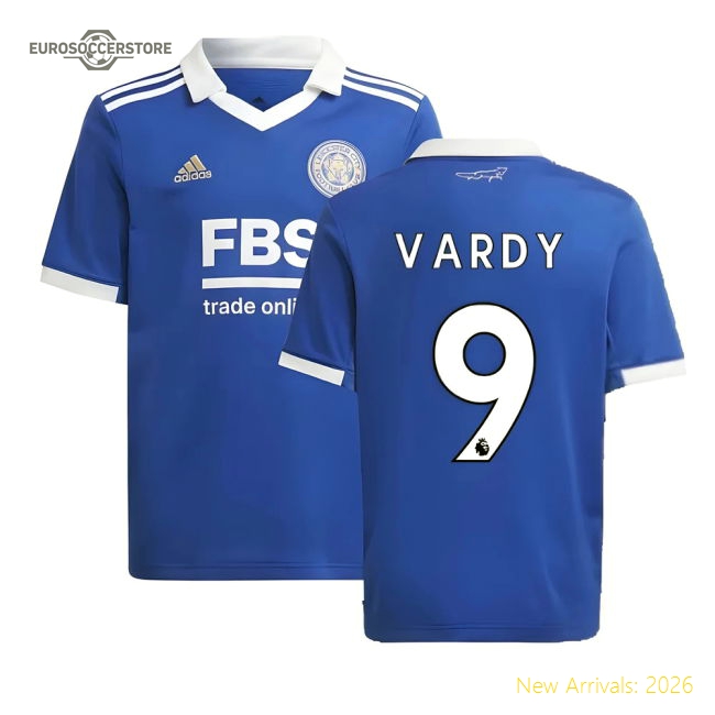 Soft Football Team Kids Jersey Vardy 2022-2023 Climacool