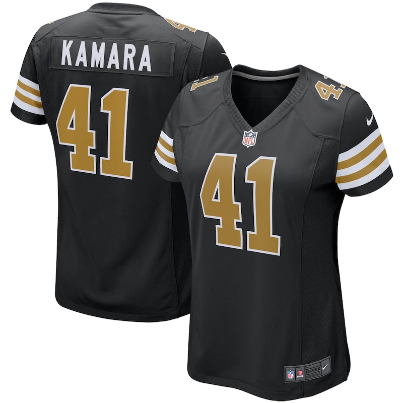 None Alvin Kamara NO Saints Sleek Top-Grade Jersey Game Day Wear