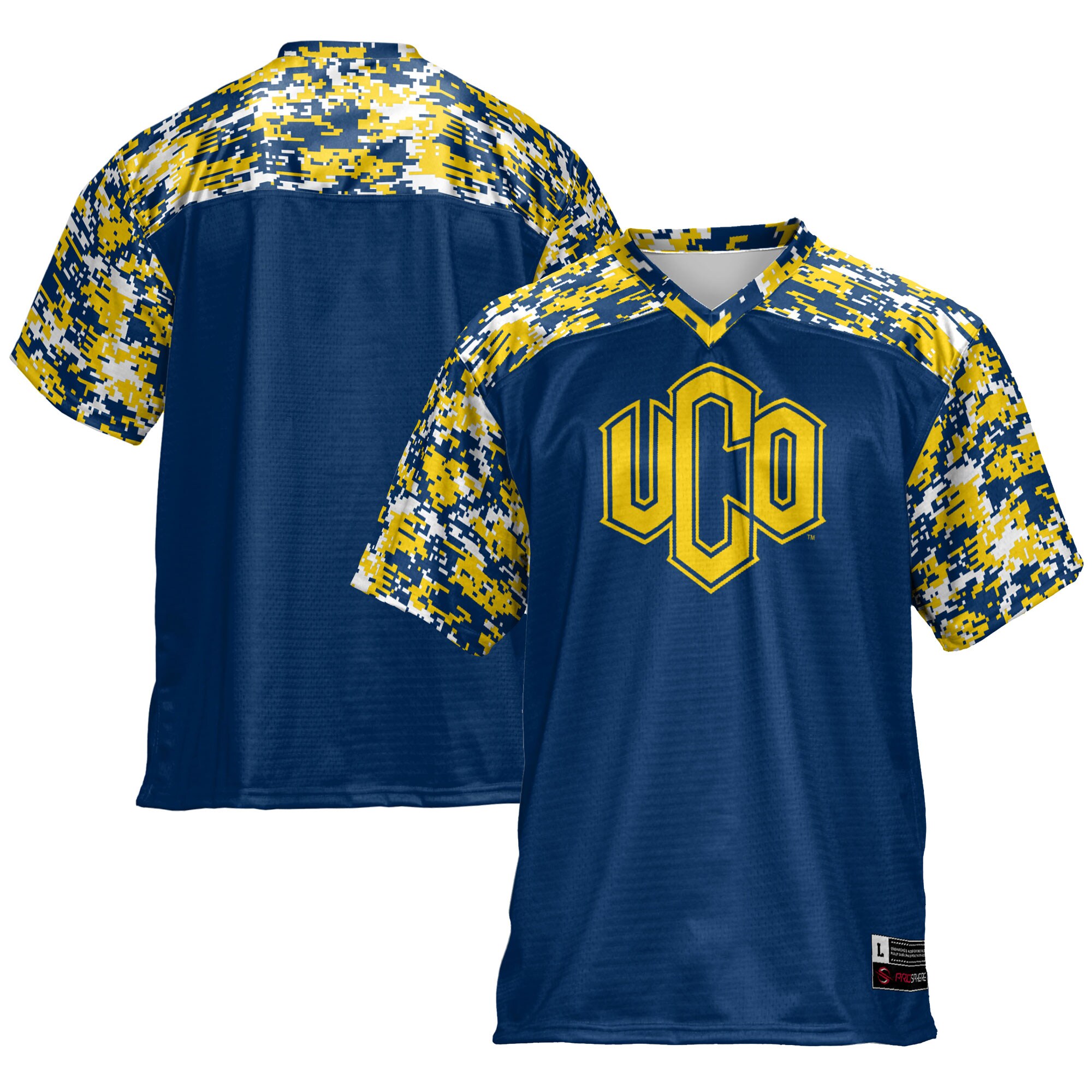 Central Oklahoma Bronchos GameDay Greats Football Jersey - Blue