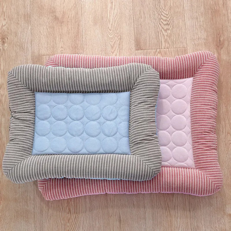 Dog Bed – Cooling Mat With Non-slip Base For Hot Days Summer Wear