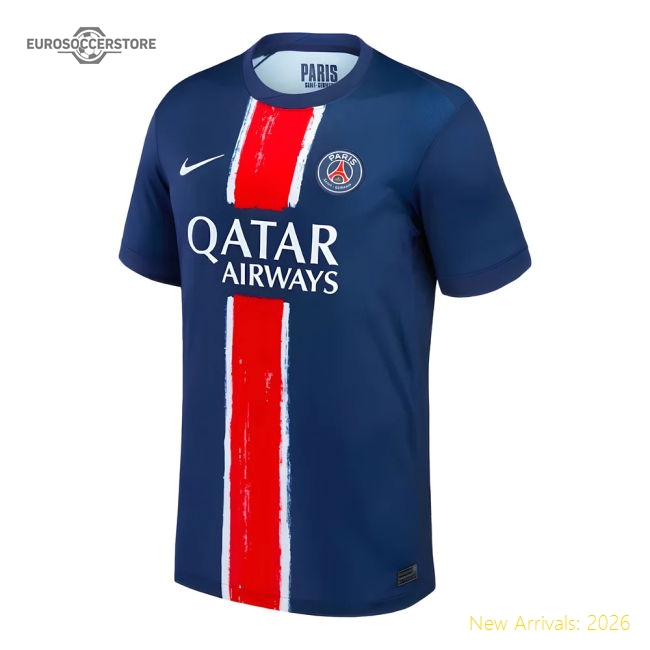 Teams,Psg Psg Home Club 2024-2025 Paris Saint Germain Shirt