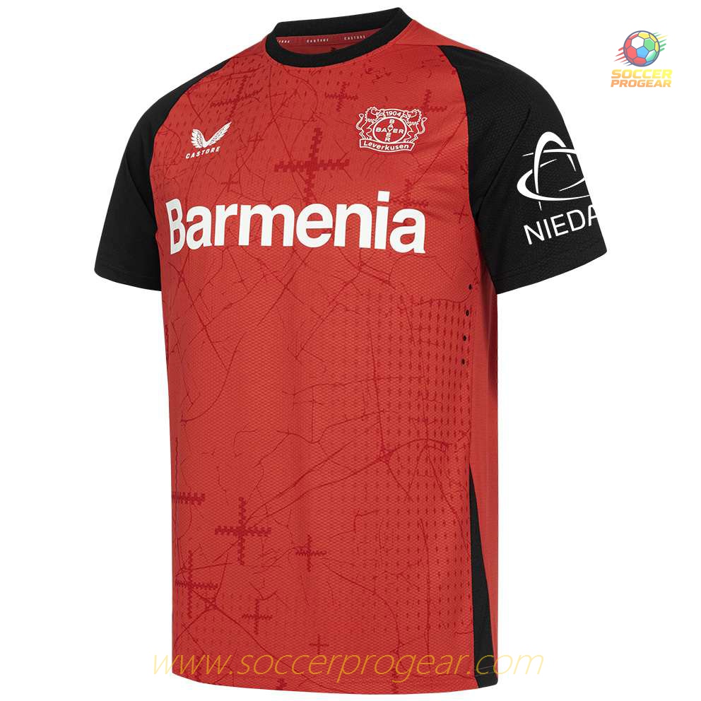 Soccer Jersey Leverkusen Home 2024/25 Collection