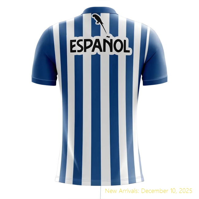2025-2026 Espanyol Durable Home Concept Football Shirt - Kids