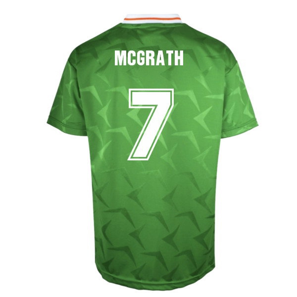 [DDJ] 1990 Ireland Home Retro Shirt (McGrath 7)