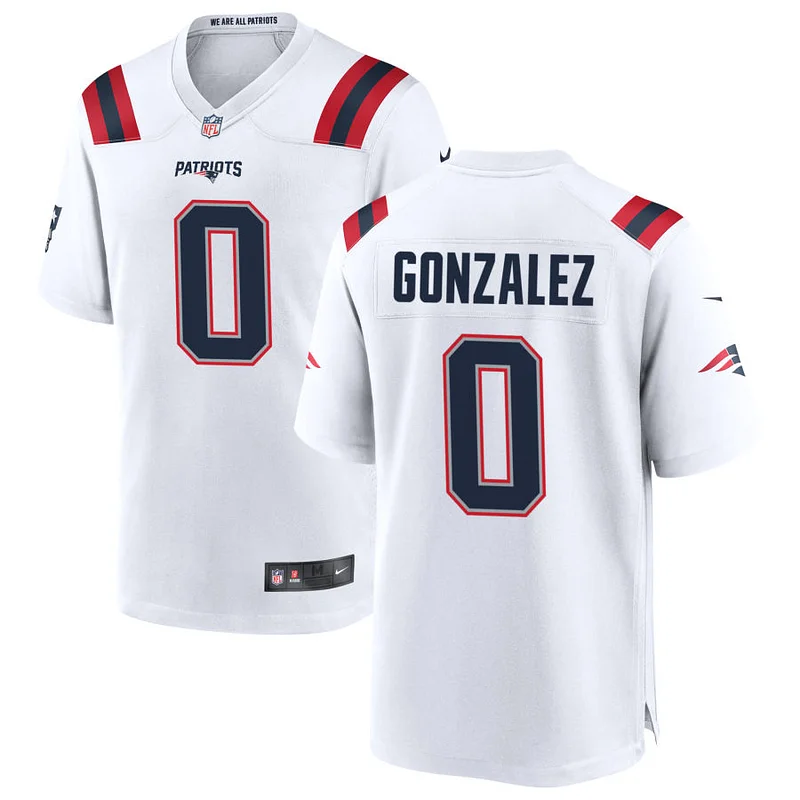 Performance New England Patriots Game Jersey - Premium White NFL Fa...