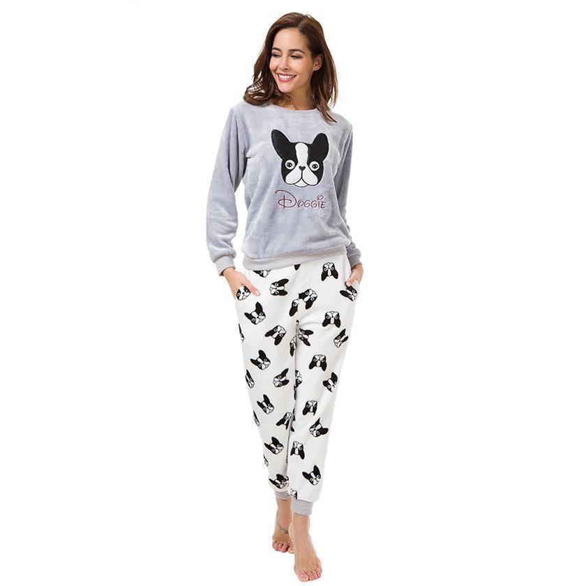 French Bulldog French Bulldog Winter Pajamas (ws53) Soft Pet Apparel