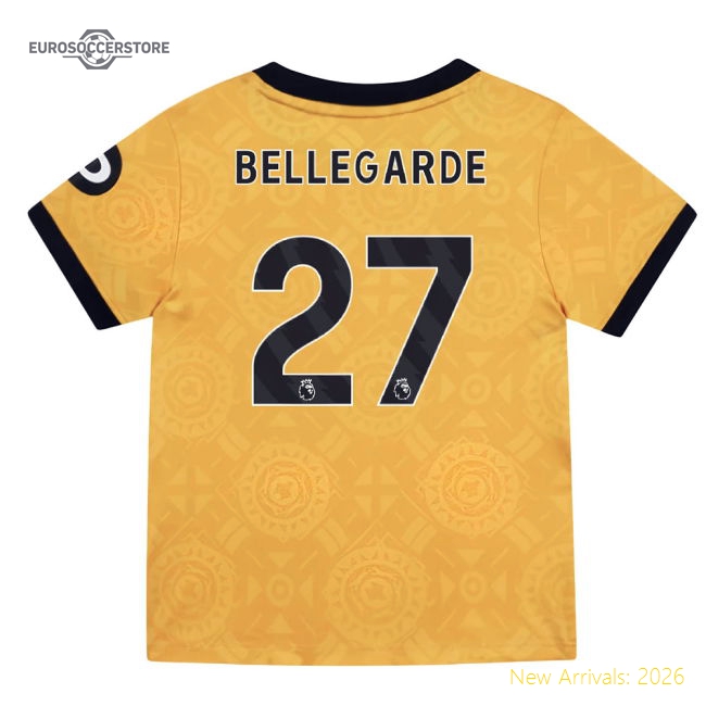 Football Team Kids Bellegarde Comfortable Jersey Climacool Stretchy