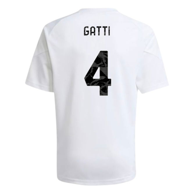 2025-2026 Juventus Training Shirt (White) - Kids (Gatti 4)