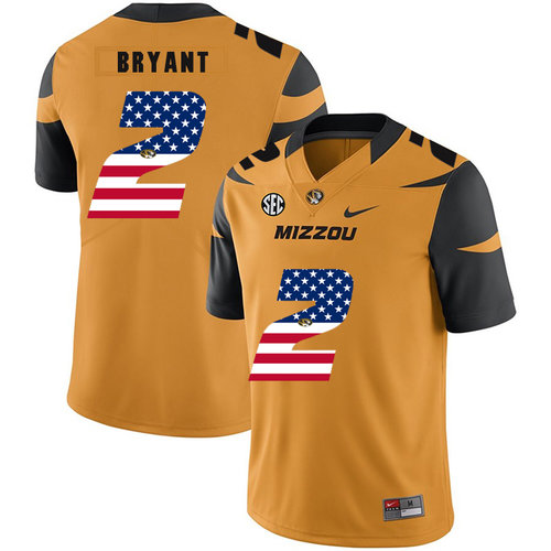 Men's None Gold 2024 college football Kelly Bryant #2 home jersey