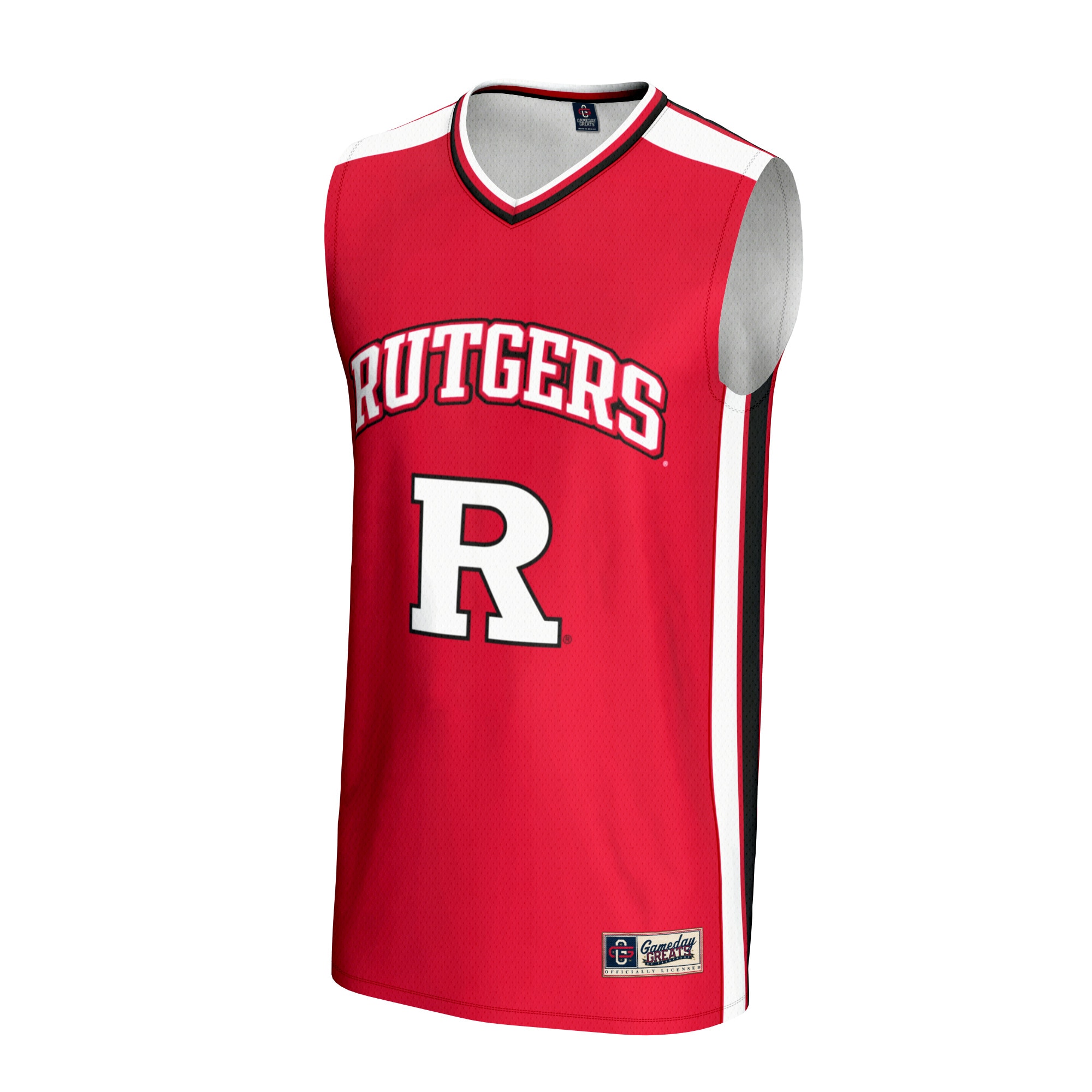 [DDG] Rutgers Scarlet Knights GameDay Greats Basketball Jersey - Scarlet