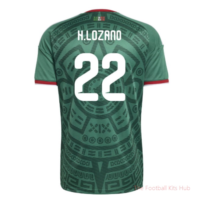 2026-2027 Mexico Home Shirt (H.Lozano 22)