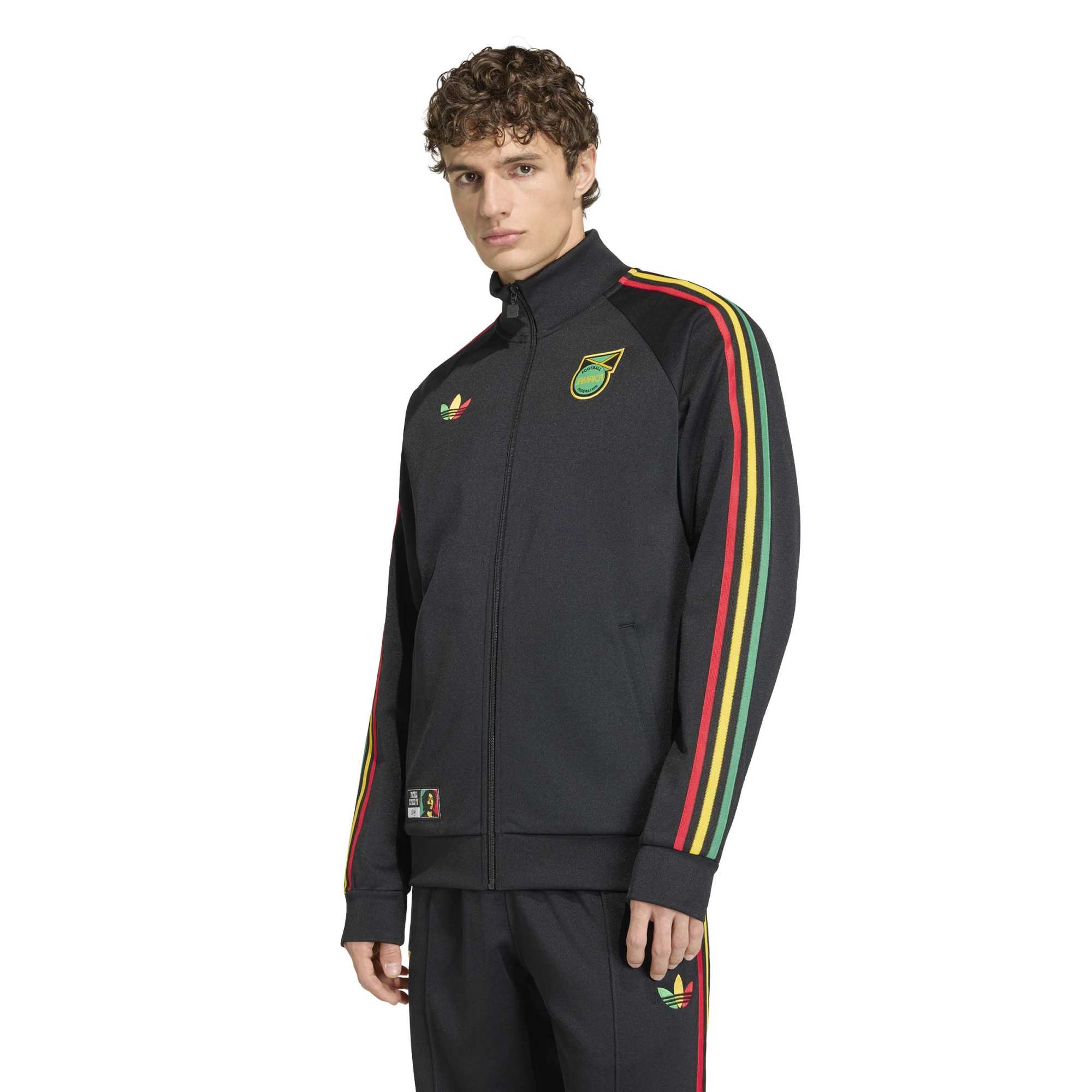 [SJH] Jamaica National Team Originals Full-Zip Track Jacket - Black