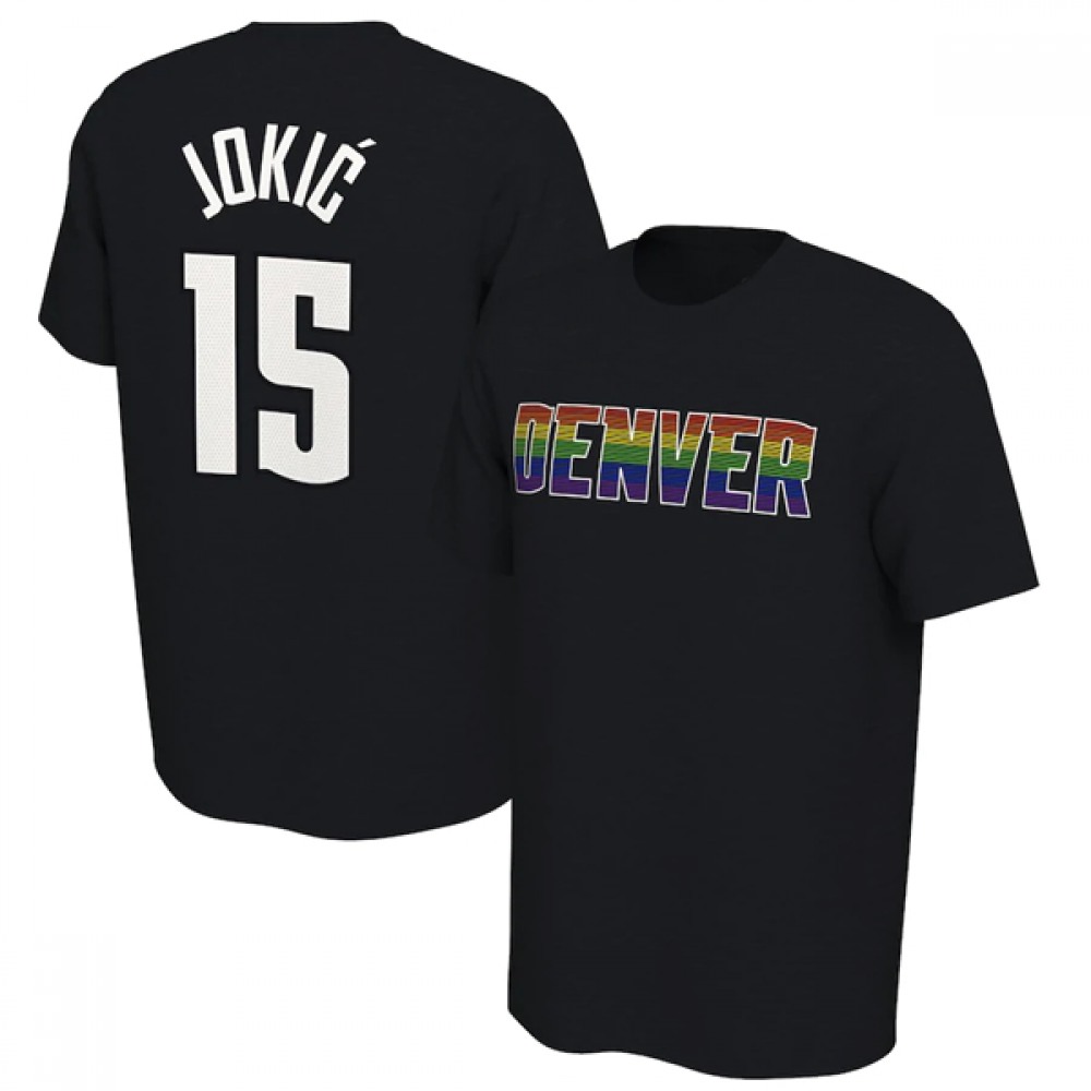 Durable Jersey Denver Nuggets Nikola Jokic15 - Black - Basketball Fan Gear