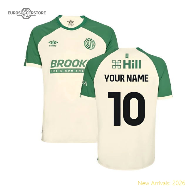 Official 2025-2026 Cambridge United Away Shirt - Kids (your Name)