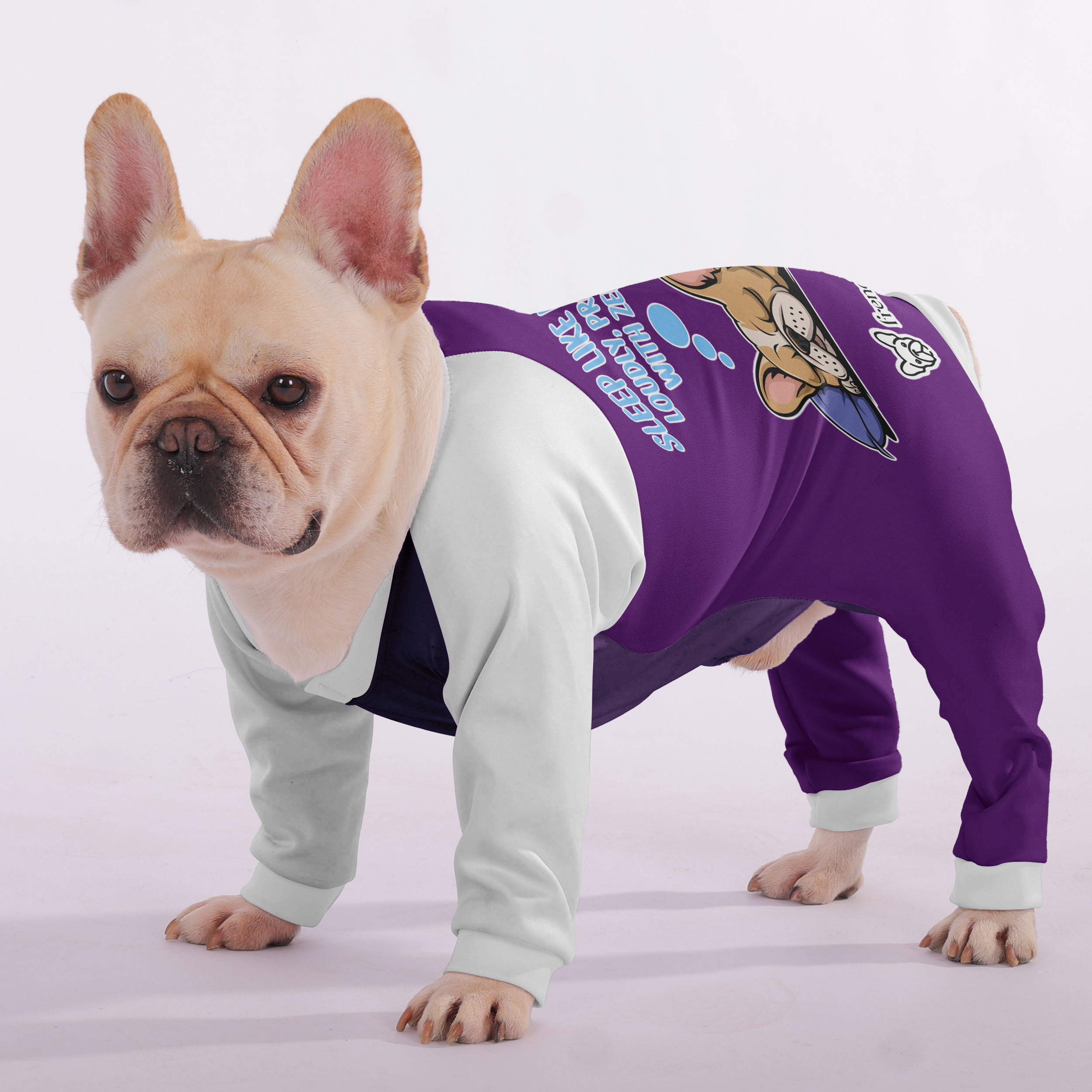 Sleep like a Frenchie: Loudly, proudly, and with zero shame. - Frenchie Pajamas – Ultra-Soft, Cozy, & Adorably Stylish