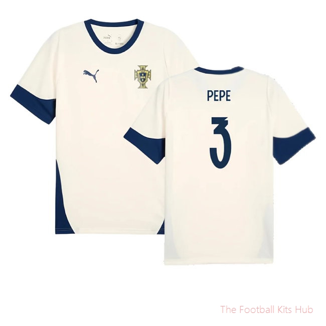 2025-2026 Portugal Training Jersey (Sugared Almond) (Pepe 3)