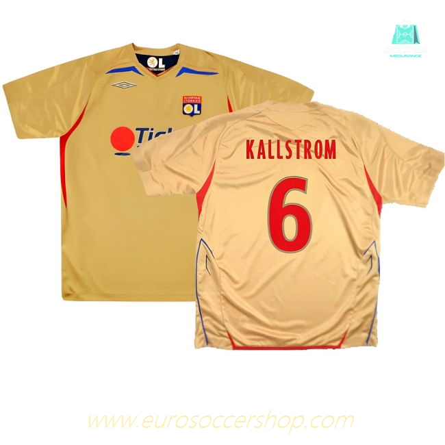 Lyon 2007-08 Away Shirt (XL) (BNWT) (Kallstrom 6)