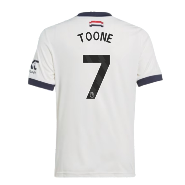 2024-20 Man Utd Third Shirt with Toone 7 M S Kids