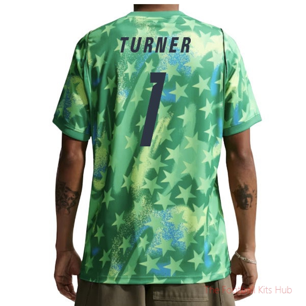 Breathable Replica USA 2026-2027 Goalkeeper Shirt (Turner 1)