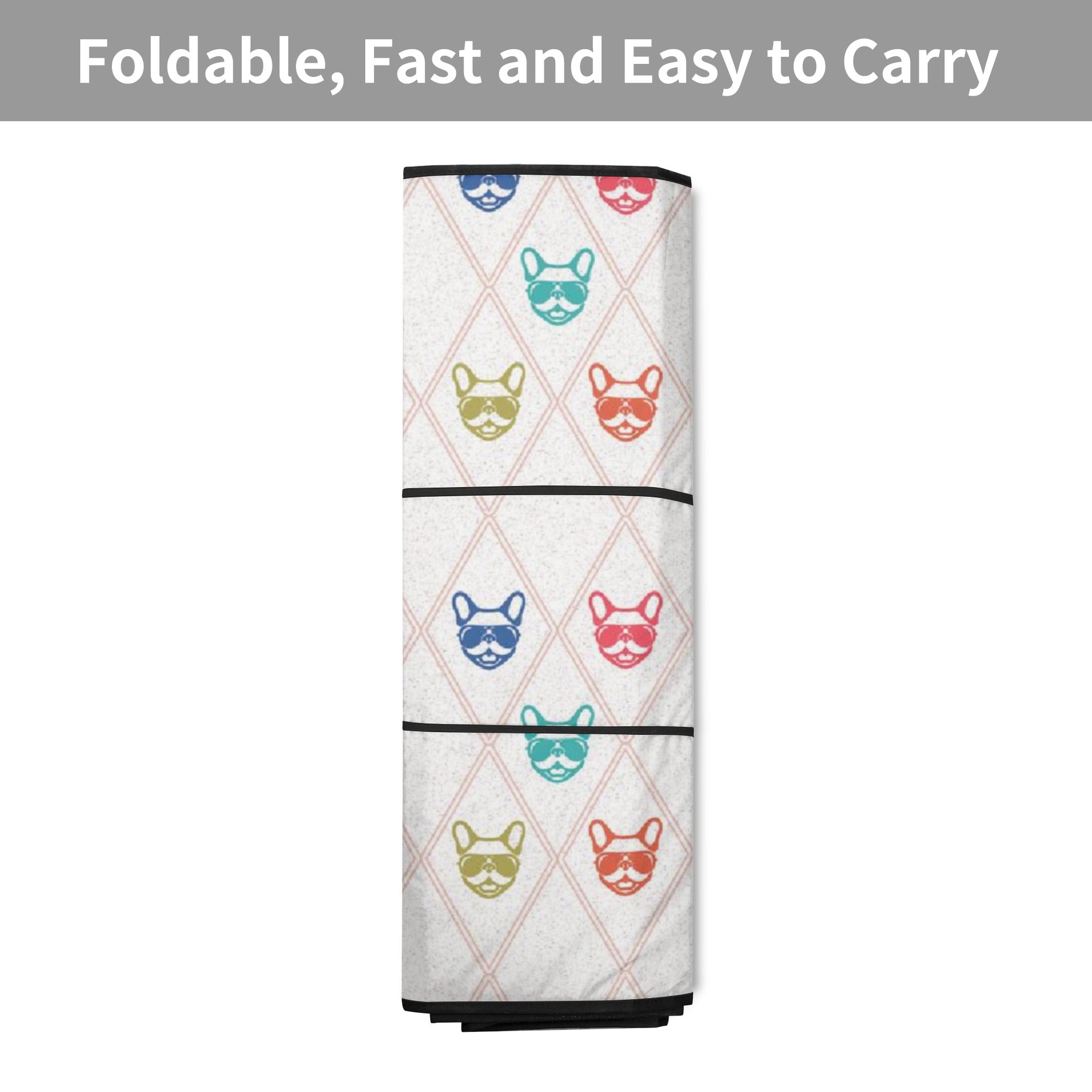 French Bulldog Molly Car Auto Sun Shade Frenchie Pet Item