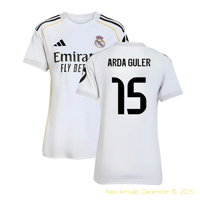 2025-2026 RM Shirt - Home Edition - Performance (Arda Guler 15) -...