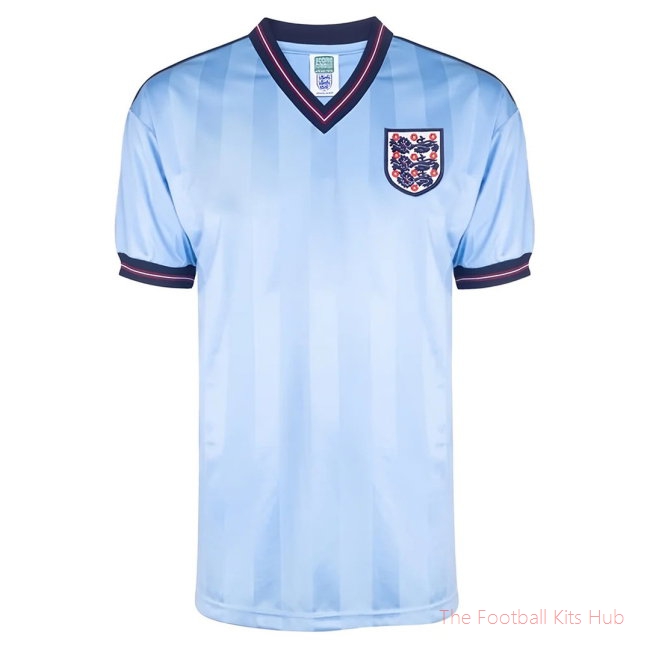 England National Team 1986 World Cup Finals Third Shirt (Your Name)