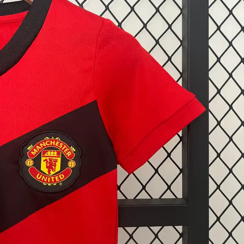 2009-2010 Kids Manchester United Jersey retro kit
