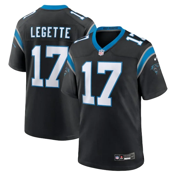 None Xavier Legette Game Jersey - Black | NFL Player Jersey | NFL Foot